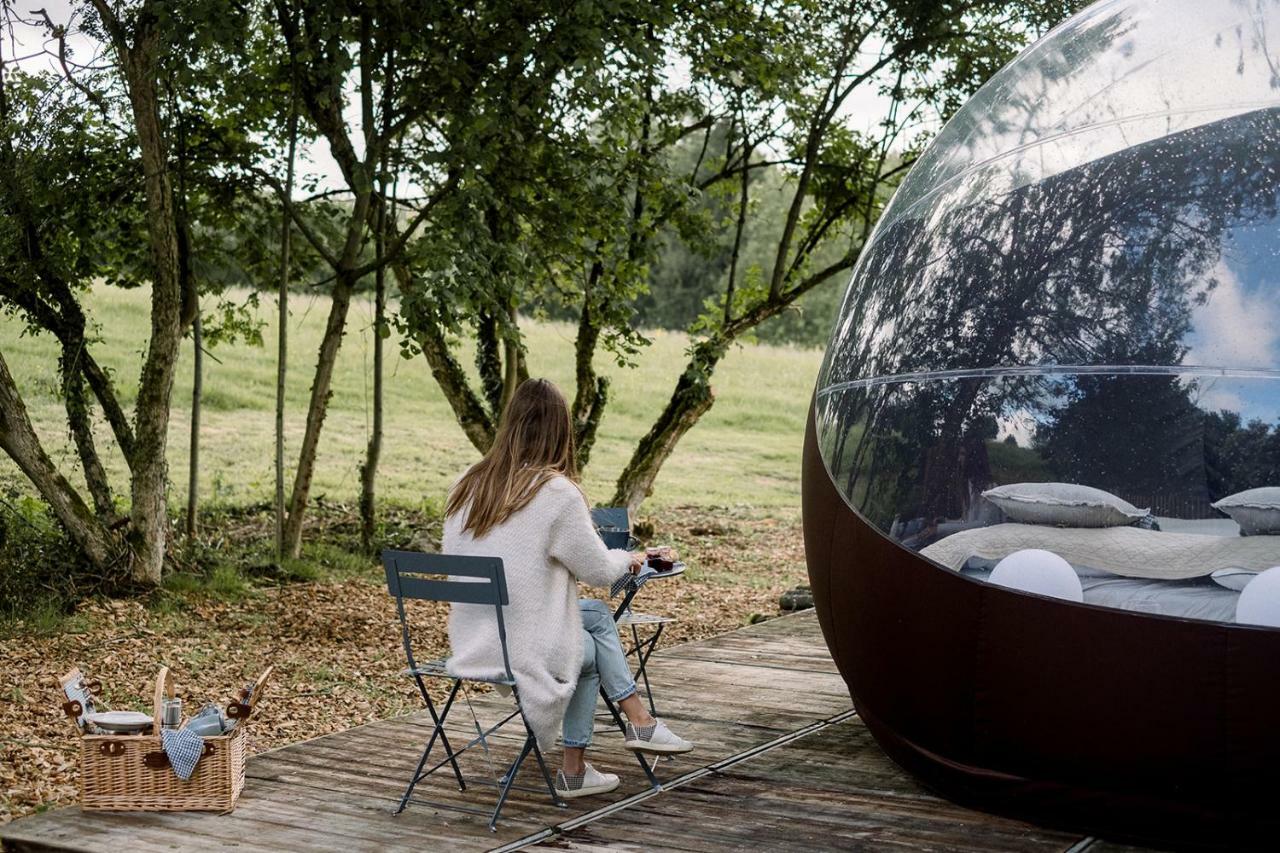 ホテルLa Bulle De La Ferme Du Ry ディナン エクステリア 写真